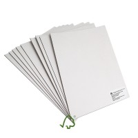 Wholesale 1.2mm  thickness one side coated duplex board grey back for photo Album