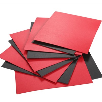 HOT! Red Paper Cardboard for gift wrapping dongguan red card paper