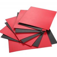 HOT! Red Paper Cardboard for gift wrapping dongguan red card paper